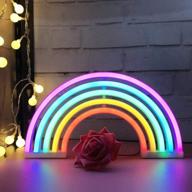 rainbow colorful birthday valentine decoration logo