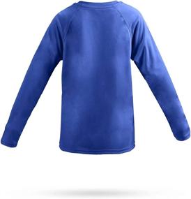 img 3 attached to 👕 Premium Rashguard: Ultimate Protection for Boys' Outdoor Running and Swimming Attire