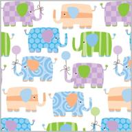 🐘 baby elephant gift wrap - 24" x 6 logo