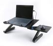 adjustable laptop stand comfortable aluminum logo