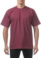 premium pro club heavyweight cotton t-shirt: stylish and durable men's clothing logo