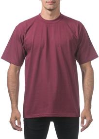 img 4 attached to Premium Pro Club Heavyweight Cotton T-Shirt: Stylish and Durable Men's Clothing