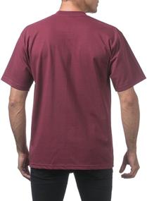 img 3 attached to Premium Pro Club Heavyweight Cotton T-Shirt: Stylish and Durable Men's Clothing