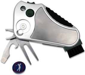 img 1 attached to Golfer's Best Tool Golf Multitool: All-in-One Stroke Counter, Divot Repair, Brush & More – Perfect Golf Gift Idea for Men and Women