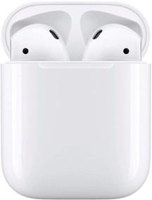 img 1 attached to 🎧 Renewed Apple MMEF2AM/A AirPods: Wireless Bluetooth Headset for iPhones with iOS 10 or Later - White