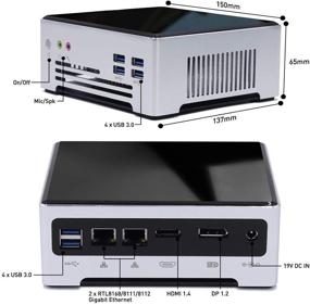 img 2 attached to Mini PC With Core I9 9880H Desktop Computer