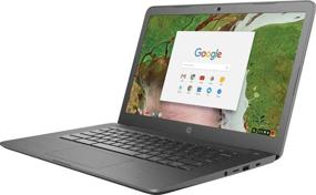 img 3 attached to 🖥️ HP 14-inch HD Touchscreen Chromebook Laptop PC, Intel Celeron N3350 Processor, 4GB DDR4 RAM, 32GB eMMC, 802.11ac, Bluetooth, USB-C 3.1, No DVD, Chrome OS (Grey)