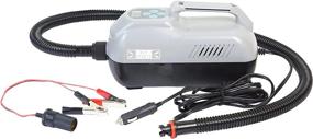 img 3 attached to Bay Sports Hercules iSUP 12V Pump: Efficient Inflator for SUP Paddle Boards, Kayaks, and Rafts – Preset PSI Auto Shut Off, Compact Design, 20 PSI Power, 12V DC Car Connection