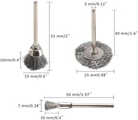 img 2 attached to Абразивные и отделочные продукты Dremel: щетки Rocaris, колеса и аксессуары для точности и совершенства