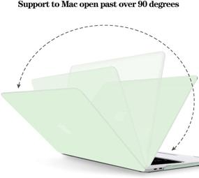 img 2 attached to Anban совместим с MacBook Pro 13 дюймов чехол 2021 2020 2019 2018 2017 2016 выпуск A2338 M1 A2251 A2289 A2159 A1989 A1706 A1708 Touch Bar