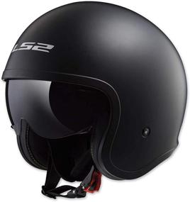 img 2 attached to 🏍️ Stylish and Safe LS2 Open Face Spitfire Helmet for a Comfortable Ride