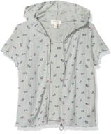 adorable speechless girls' tank and zip front jacket set - perfect for casual and stylish outfits! logo