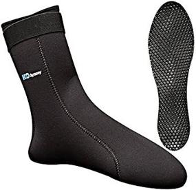 img 4 attached to H2Odyssey Ultra Sock Bootie Black Sports & Fitness