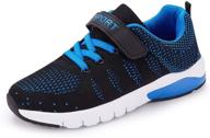 👟 girls' lightweight running tennis sneakers: perfect athletic shoes for walking logo