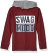 childrens place hooded graphic classicred logo