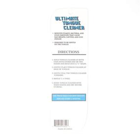 img 1 attached to 👅 Optimal 4-Pack Tongue Cleaner Scraper for Effective Cleaning, Tackling Bad Breath and Plaque