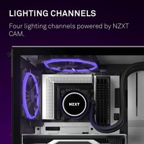 img 3 attached to 🖥️ Материнская плата для игр NZXT N7 Z490 ATX - поддерживает процессоры 10-го поколения - Intel Wireless-AX 200 - Bluetooth V5.1 - черная