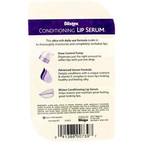 img 1 attached to 💋 Blistex Conditioning Lip Serum: Value Pack of 4, 0.30 Ounces Each - Ultimate Lip Care Solution