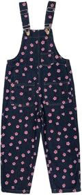 img 2 attached to 👚 Peacolate: Versatile Girls' Clothing – Changeable Jumpsuit Overalls for Ages 3-14