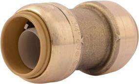 img 4 attached to 🔧 SharkBite U016LFA4 3/4 Inch Straight Coupling Plumbing Fitting, PEX Push-to-Connect Coupler for PE-RT, HDPE, Copper, CPVC Pipes