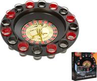 🎡 spinning roulette shot game set - ez drinker (16-piece), (ez-roulette) logo