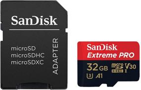 img 3 attached to 💾 Высокопроизводительная карта памяти SanDisk Extreme Pro 4K на 32 ГБ - Совместима с камерами GoPro Hero (6, 5, 4, 3), дроном Karma - UHS-1 V30 32Гб Micro SDHC + Бонус: считыватель Everything But Stromboli