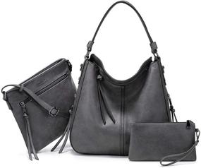 img 4 attached to 👜 Женские сумки на плечо с плечевым ремнем, кошельки и сумки хобо