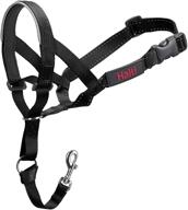 halti headcollar size 0 black- effective no pull head collar for xs dogs - leash training solution логотип