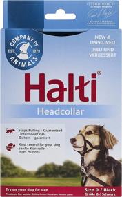 img 1 attached to Halti Headcollar Size 0 Black- Effective No Pull Head Collar for XS Dogs - Leash Training Solution