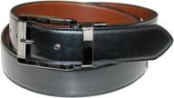 👔 men's accessories and belts - dockers reversible swivel buckle in black and brown logo