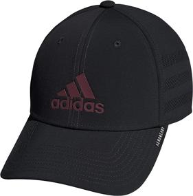 img 4 attached to 🧢 Stretch Fit Structured Cap by adidas for Gameday