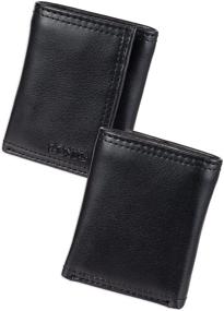 img 3 attached to 💼 Stylish Levi's Men's Trifold Wallet with Window: The Perfect Addition to Men's Accessories