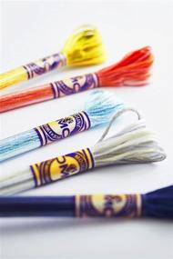 img 2 attached to 🧵 DMC 417F-4240 Color Variations Six Strand Embroidery Floss: Vibrant 8.7-Yard Thread for Midsummer Night Projects