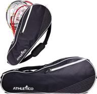 🎾 ultimate tennis bag for rackets – athletico 3 racquet bag: lightweight, padded protection for pro and beginner players of all ages and genders логотип