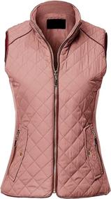 img 4 attached to MAYSIX APPAREL Sleeveless Lightweight Quilted Outdoor Recreation for Outdoor Clothing