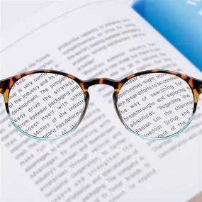 img 1 attached to 👓 Stylish and Practical Ladies' Reading Glasses with Leopard Print Frame