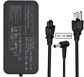 img 4 attached to 💡 High Power 19V 6.32A 120w AC Adapter Charger for ASUS ROG GL502, Q550LF, N550JV and More