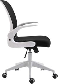 img 1 attached to Cosyshow Breathable Adjustable Ergonomic White Grey Furniture for Home Office Furniture