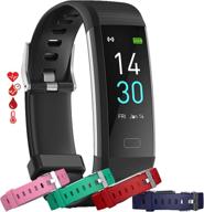 mcnnadi fitness tracker with blood pressure, heart rate, oxygen level, temperature monitoring & sleep tracking - includes 4 additional straps. customizable face, activity tracking, remote camera control, waterproof pedometer watch логотип