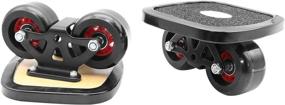 img 2 attached to High-End Roller Skate Plates: Trendbox Skateboard Bearings with Outdoor Wheels for Beginner Drift Board Skateboarding