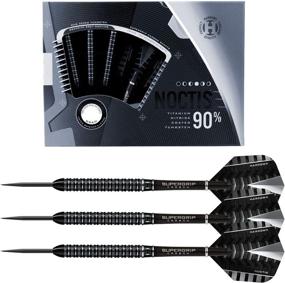 img 4 attached to High-Performance Harrows Noctis Parallel 🎯 Steel Tip Darts - 90% Tungsten