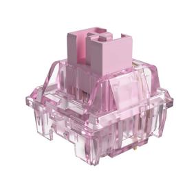 img 4 attached to 🎮 EPOMAKER AKKO CS Jelly Pink Linear Switch Set - Mechanical Gaming Keyboard, 3 Pin, 45 Pieces