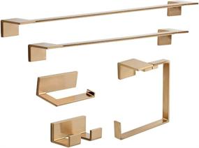 img 4 attached to 🛁 Delta Vero Towel Ring in Champagne Bronze - Bathroom Accessories 77746-CZ, Better SEO