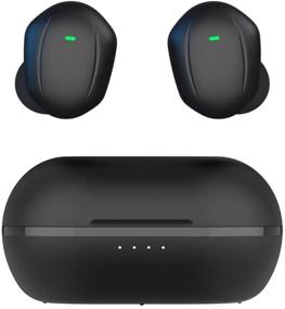 img 4 attached to Premium True Wireless Earbuds with Active Noise Cancelling, Bluetooth V5.0, and 45Hrs Long Lasting Playing Time - ANC TWS Earbuds with Touch Control and Mic