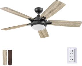 img 4 attached to 🏡 Prominence Home Lorelai 51649-01 Ceiling Fan, 52-Inch, Espresso