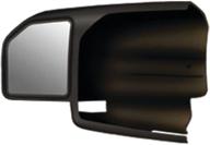 π cipa 11551 towing mirror for ford f-150 15-current, lh, black: enhanced vision and safety for your towing needs logo