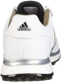 img 2 attached to Adidas TOUR360 Spikeless Silver Metallic Men's Shoes for Athletic