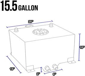 img 1 attached to DNAMotoring ALU FT T5 ALU RD Алюминиевый топливный элемент