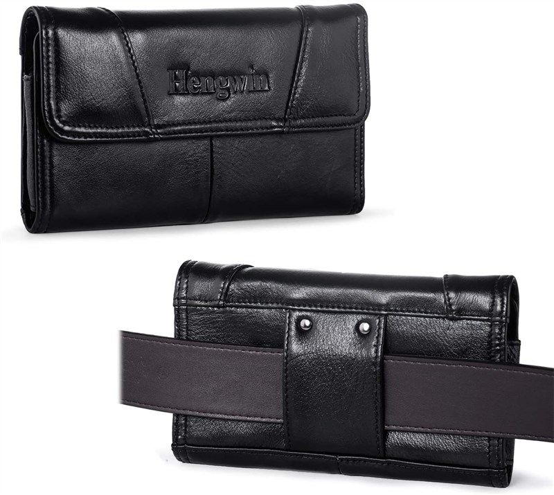 Genuine Leather Holster Hengwin Carrying logo