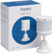 🏢 aqara motion sensor - zigbee connection, broad detection range, apple homekit & alexa compatible, works with ifttt - ideal for alarm system and smart home automation (requires aqara hub) logo